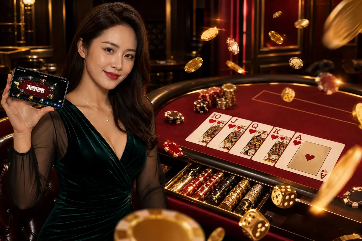 etiqa33 Casino antara muka permainan live